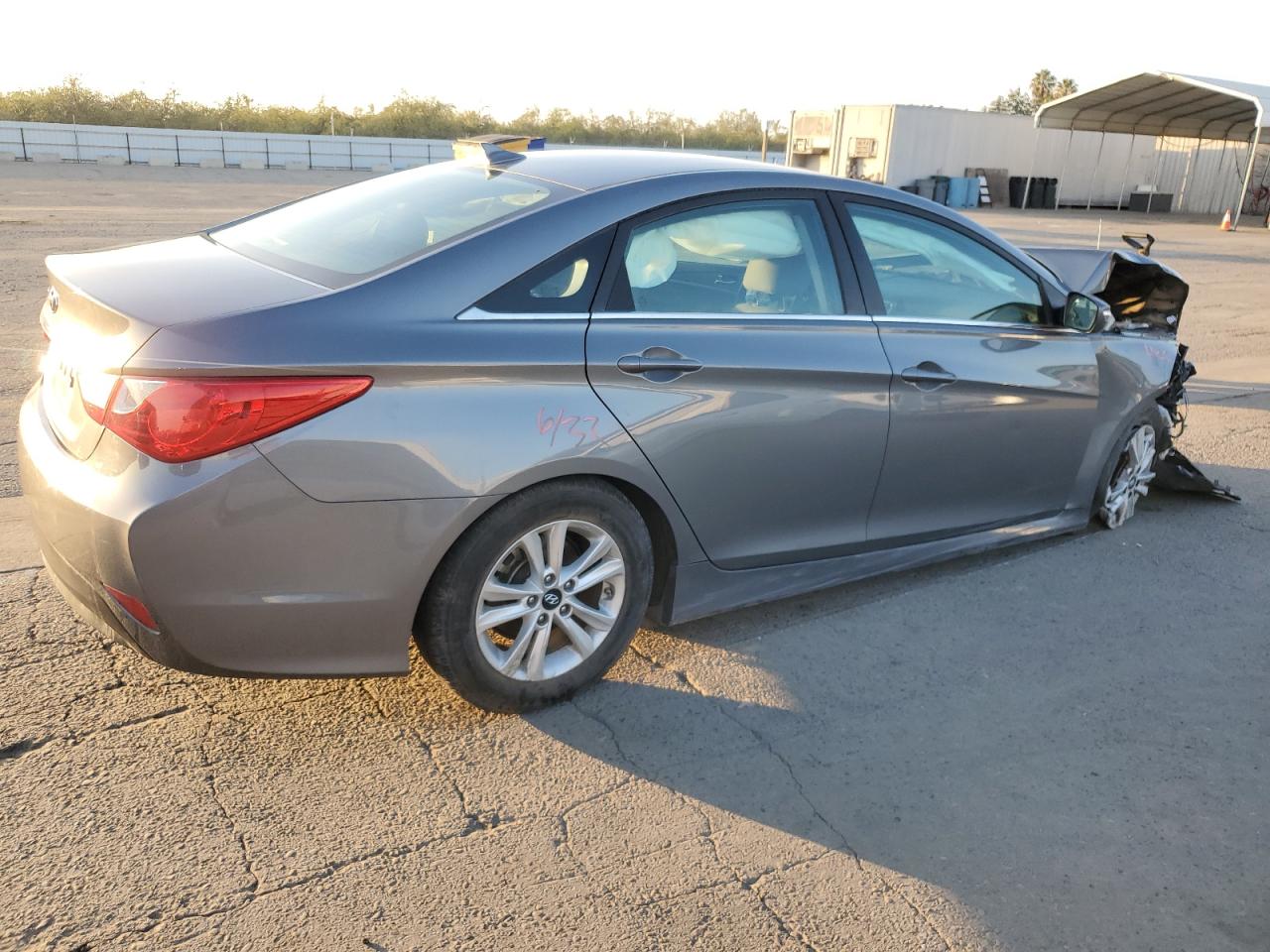 VIN 5NPEB4AC2EH915071 2014 HYUNDAI SONATA no.3