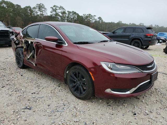  CHRYSLER 200 2016 Burgundy