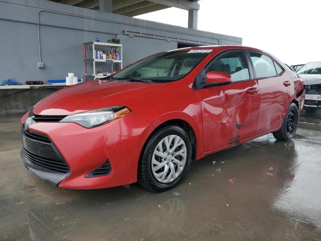  TOYOTA COROLLA 2017 Red