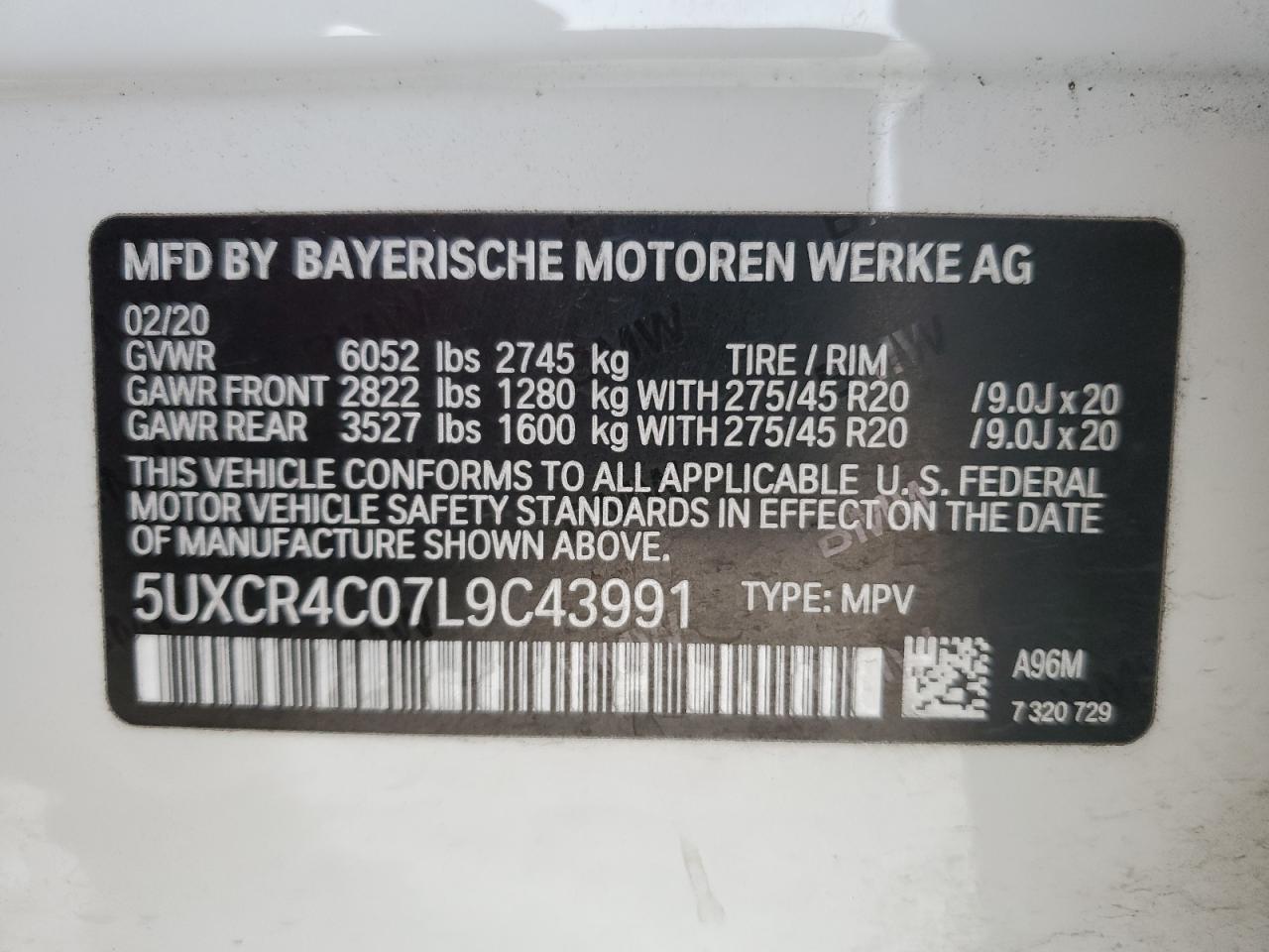 2020 BMW X5 - Image 13