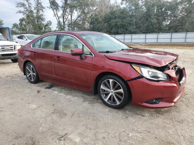  SUBARU LEGACY 2017 Czerwony