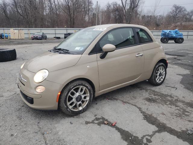  FIAT 500 2012 tan