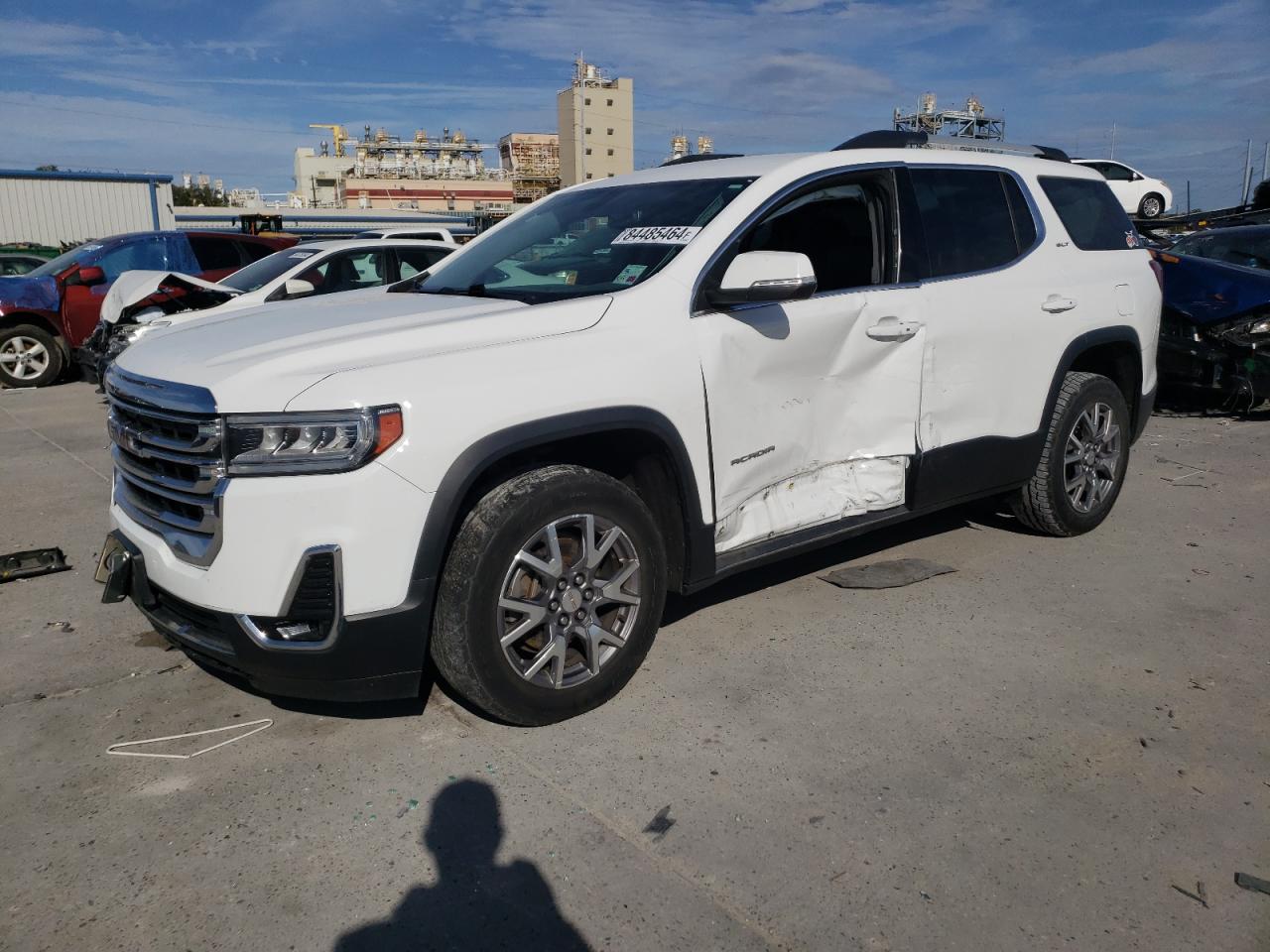 2020 Gmc Acadia Slt продається в New Orleans, LA - Side