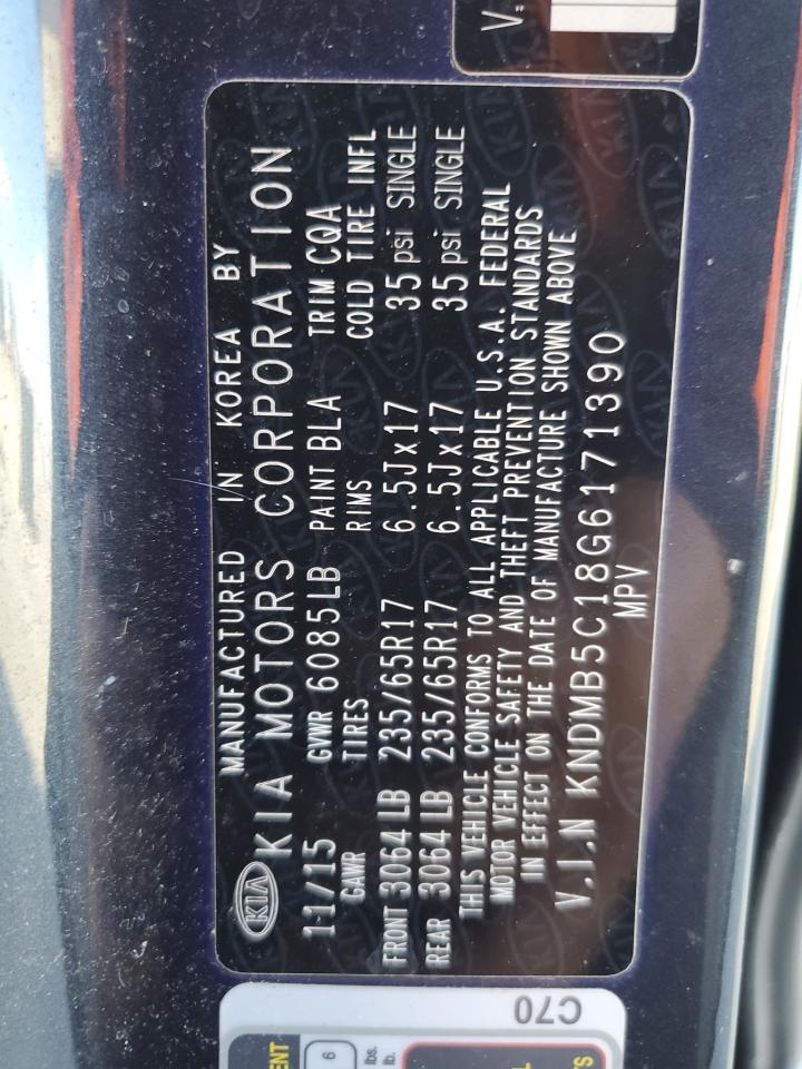 2016 Kia Sedona - Image 13