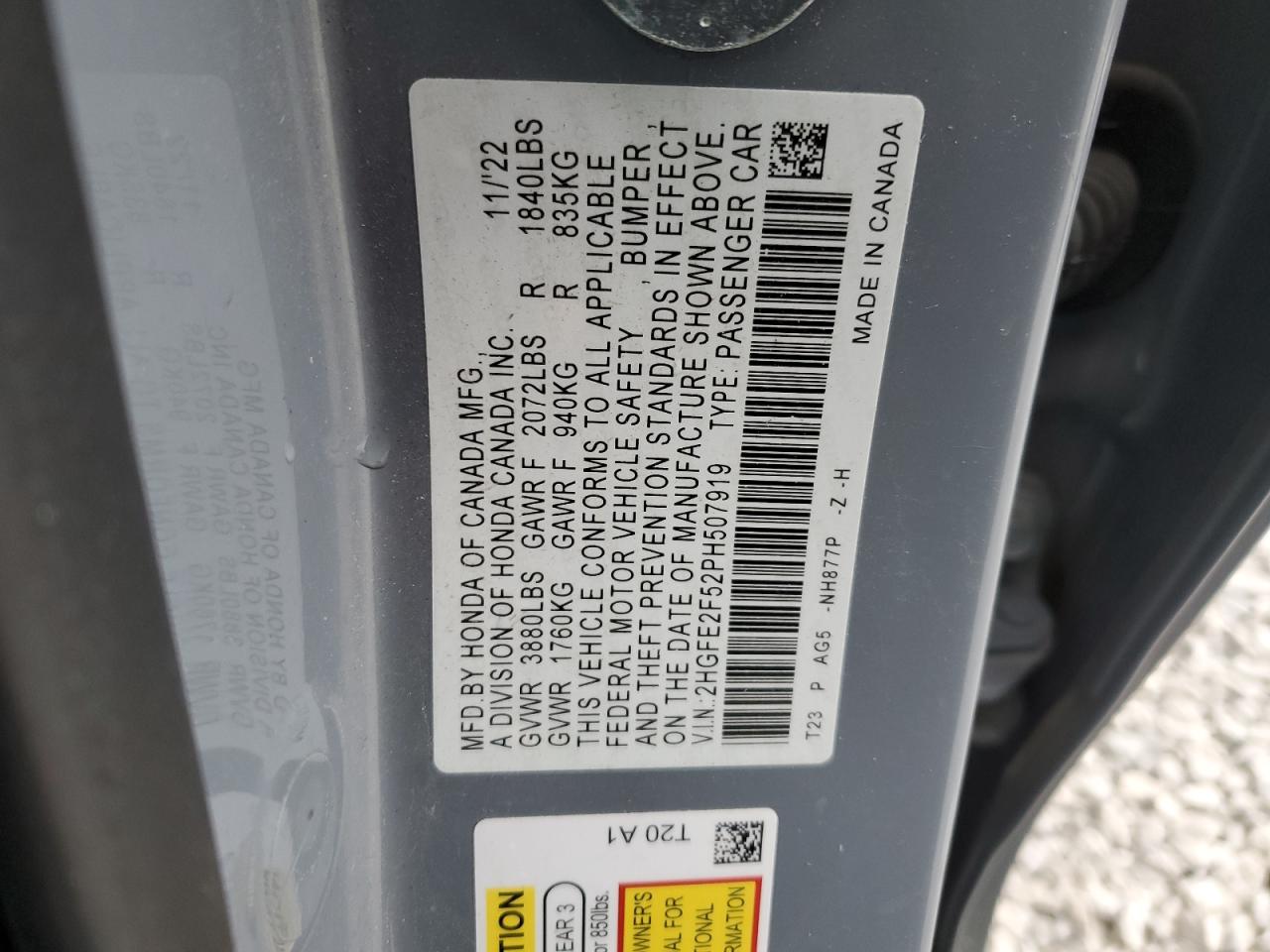 2023 Honda Civic - Image 15