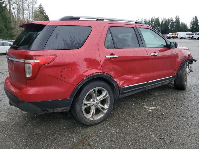  FORD EXPLORER 2012 Красный