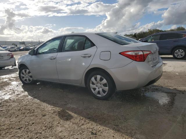  TOYOTA COROLLA 2016 Silver