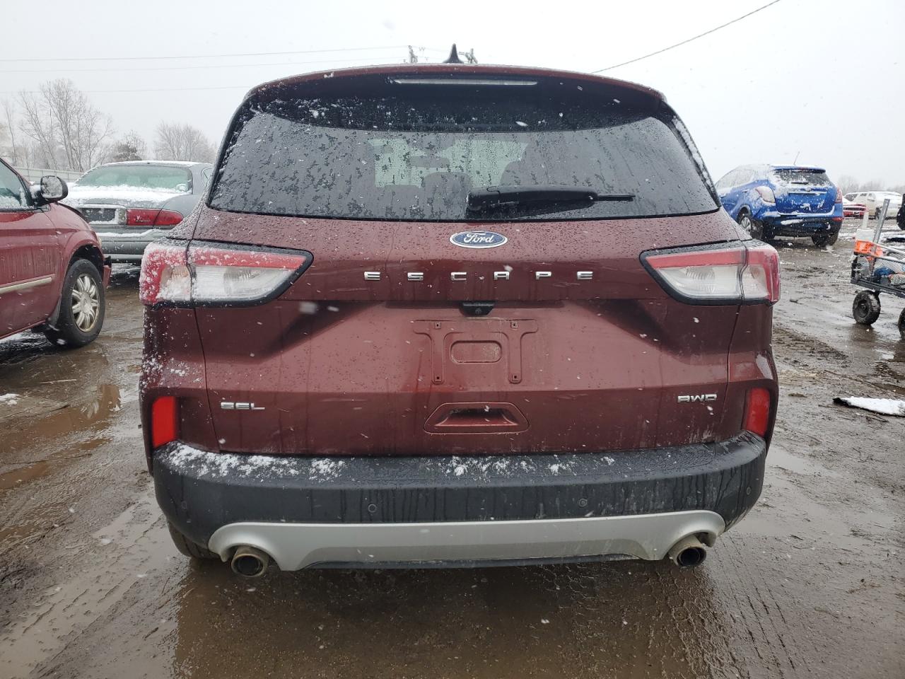 2021 Ford Escape Sel VIN: 1FMCU9H67MUA30007 Lot: 87210184