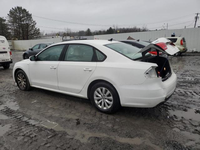  VOLKSWAGEN PASSAT 2013 White