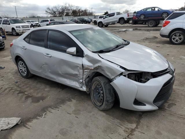  TOYOTA COROLLA 2017 Silver