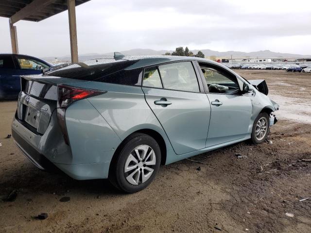  TOYOTA PRIUS 2017 Teal