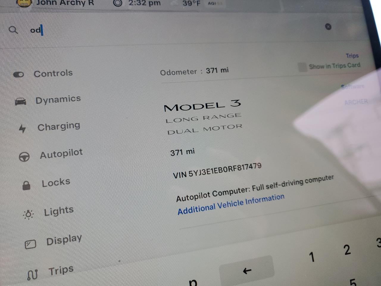 5YJ3E1EB0RF817479 Tesla Model 3 2024. Фото: 8