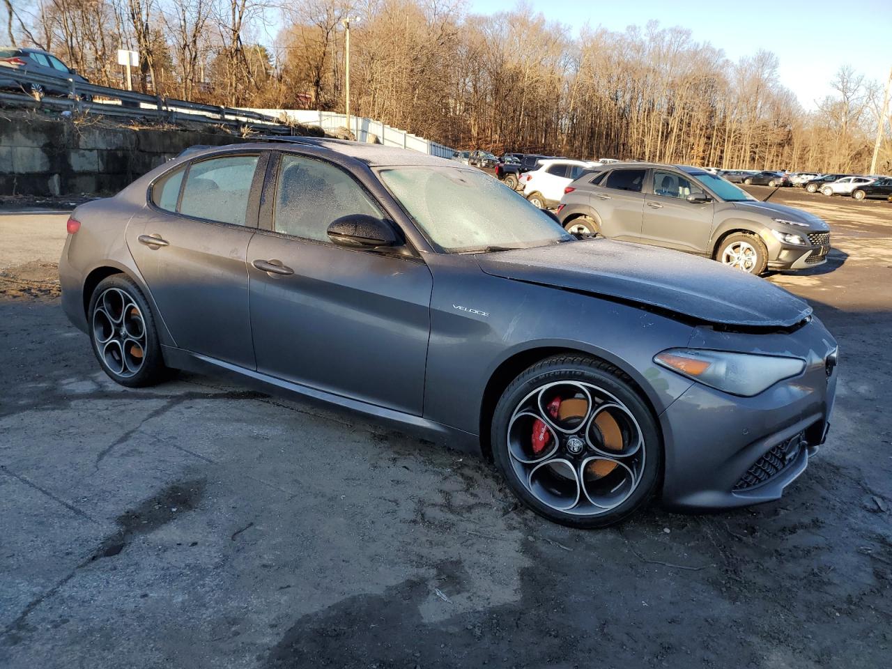 VIN ZARFANBN4N7665257 2022 ALFA ROMEO GIULIA SUP no.4