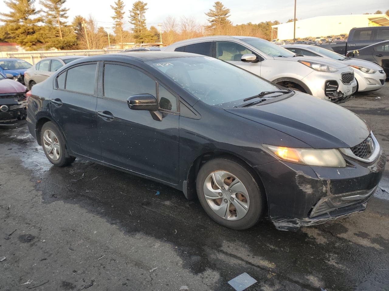 VIN 2HGFB2F57EH527704 2014 HONDA CIVIC no.4