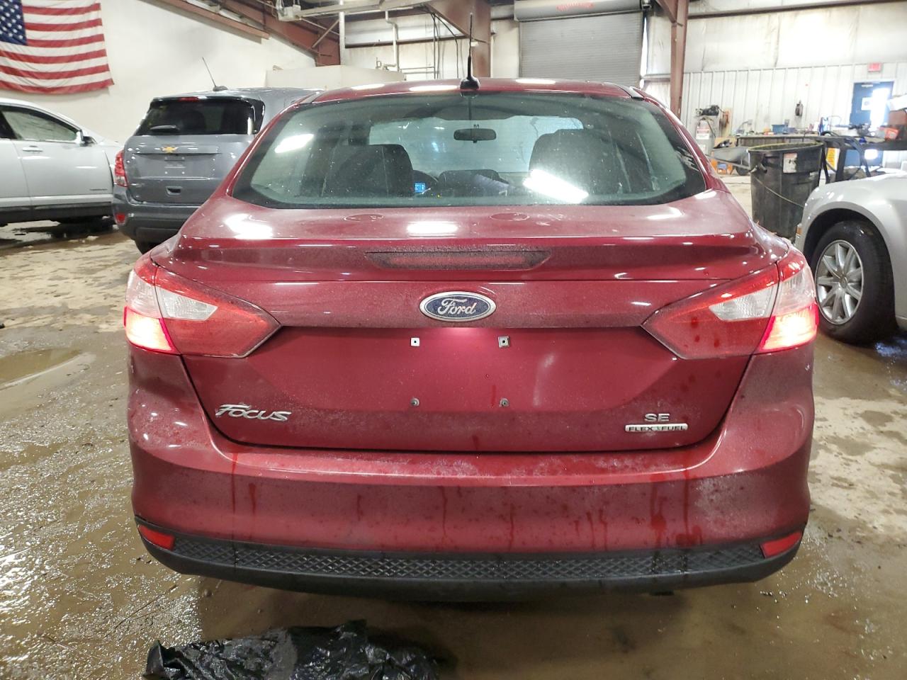 VIN 1FADP3F28EL206993 2014 FORD FOCUS no.6