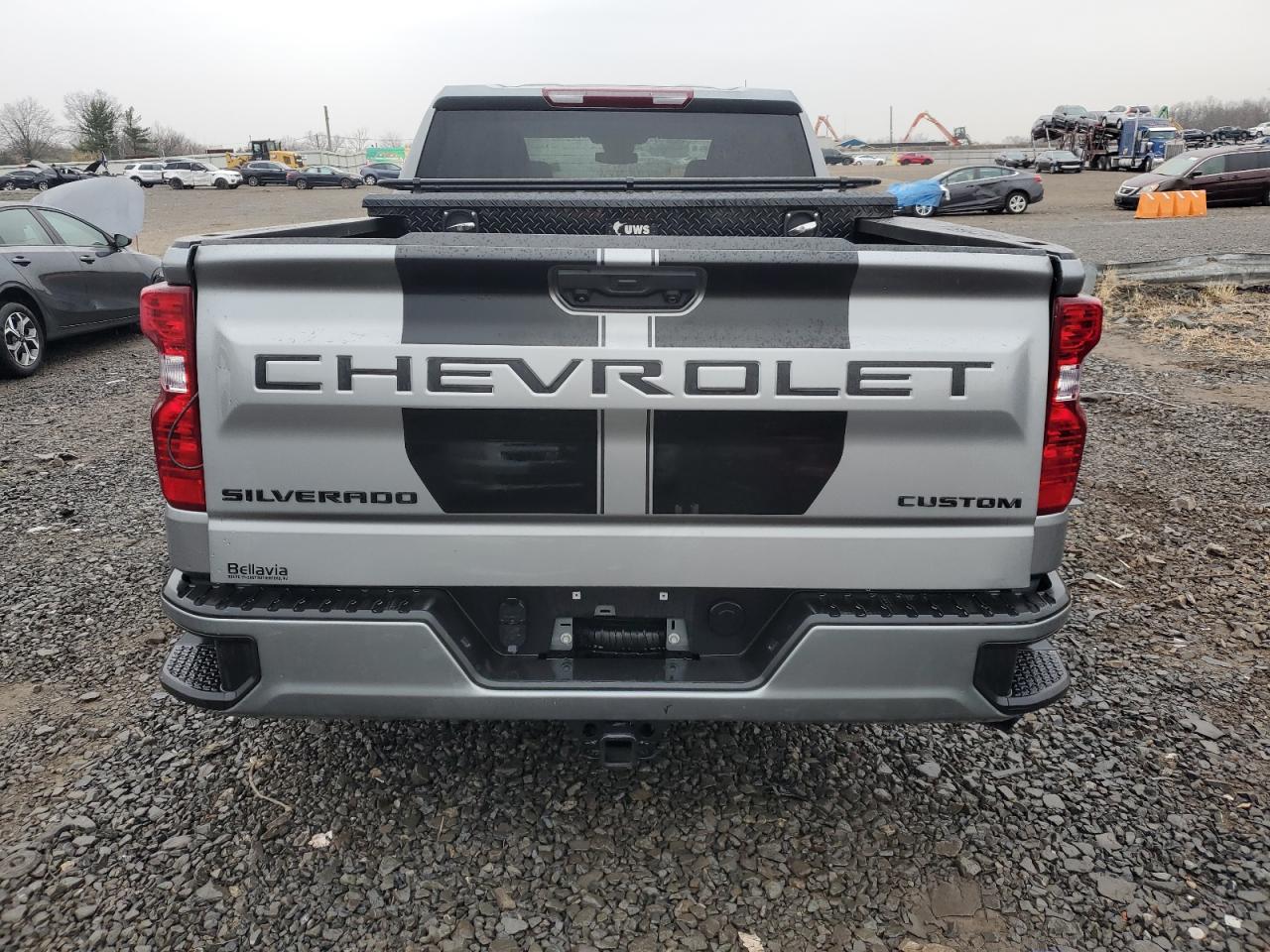 2023 Chevrolet Silverado K1500 Custom VIN: 1GCPDBEK0PZ192101 Lot: 83174834