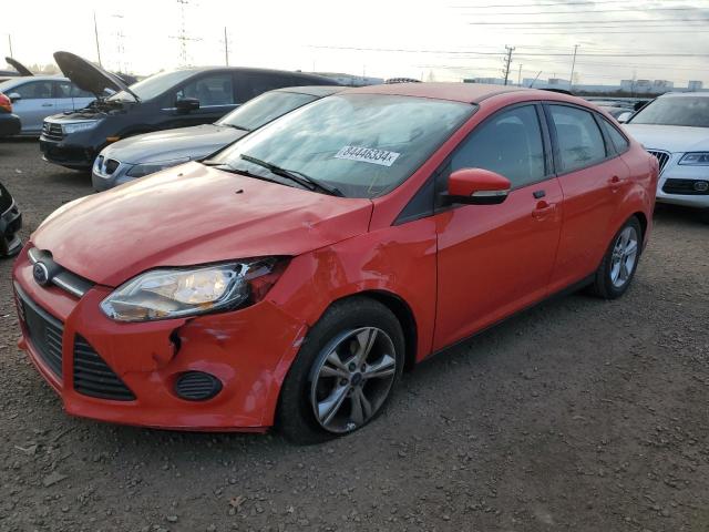 Sedans FORD FOCUS 2014 Czerwony