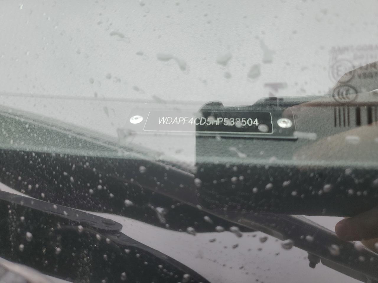 2018 Mercedes-Benz Sprinter 3500 VIN: WDAPF4CD5HP533504 Lot: 86380874