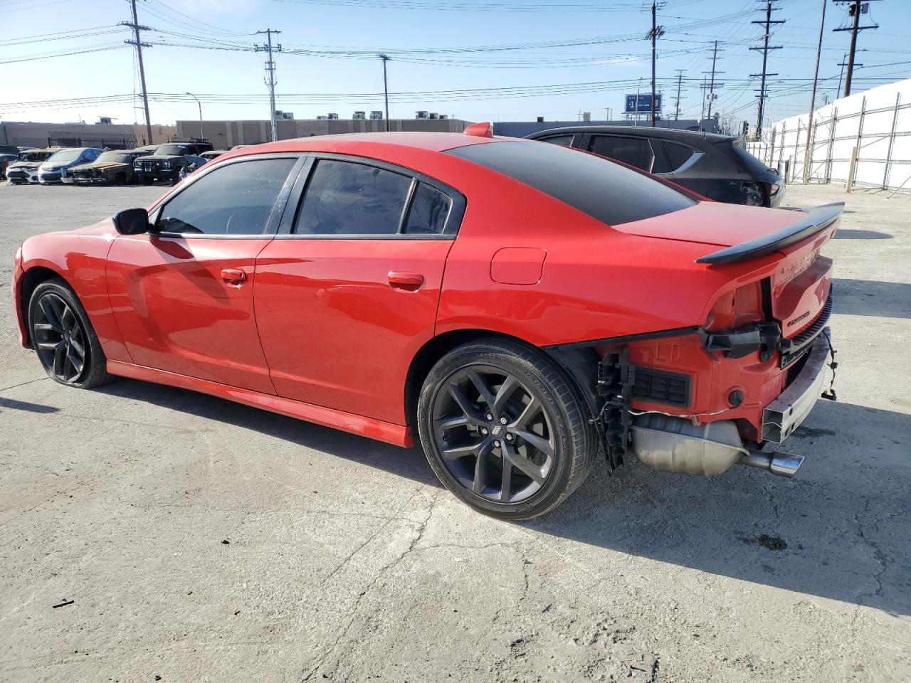 VIN 2C3CDXHG5MH645695 2021 DODGE CHARGER no.2