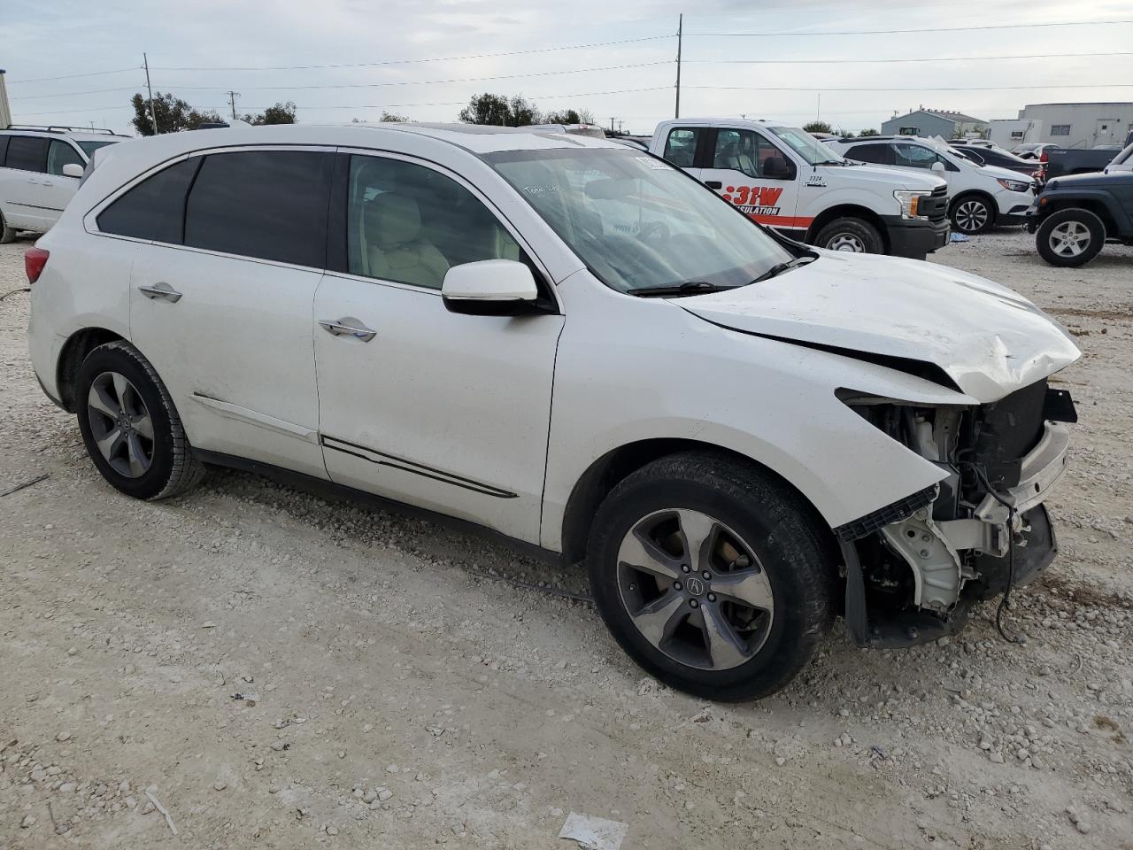 VIN 5FRYD3H20EB005978 2014 ACURA MDX no.4