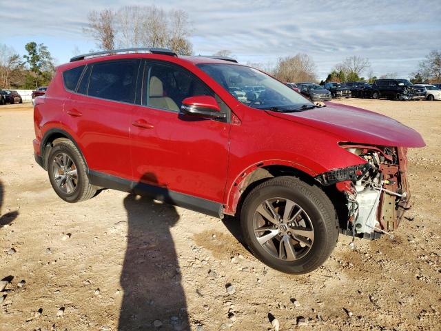  TOYOTA RAV4 2017 Красный