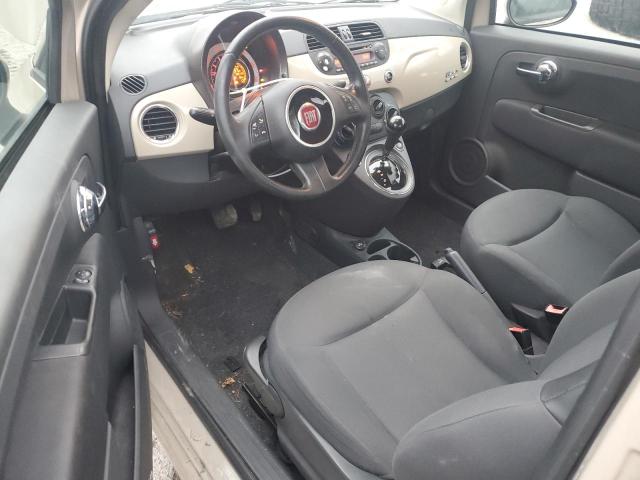  FIAT 500 2012 tan