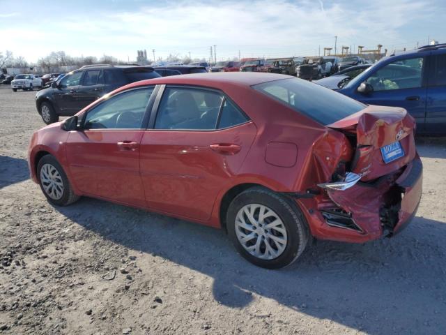  TOYOTA COROLLA 2019 Red