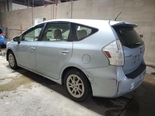  TOYOTA PRIUS 2012 Синий