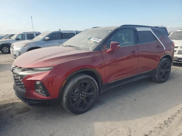  CHEVROLET BLAZER 2022 Czerwony