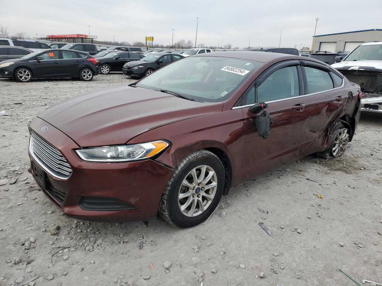 VIN 3FA6P0G72FR141546 2015 FORD FUSION no.1