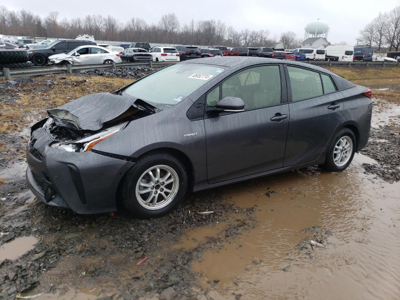 VIN JTDKARFU8K3075907 2019 TOYOTA PRIUS no.1