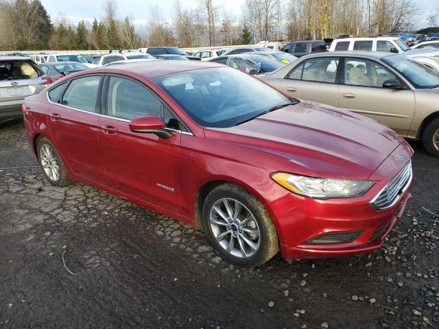  FORD FUSION 2017 Burgundy