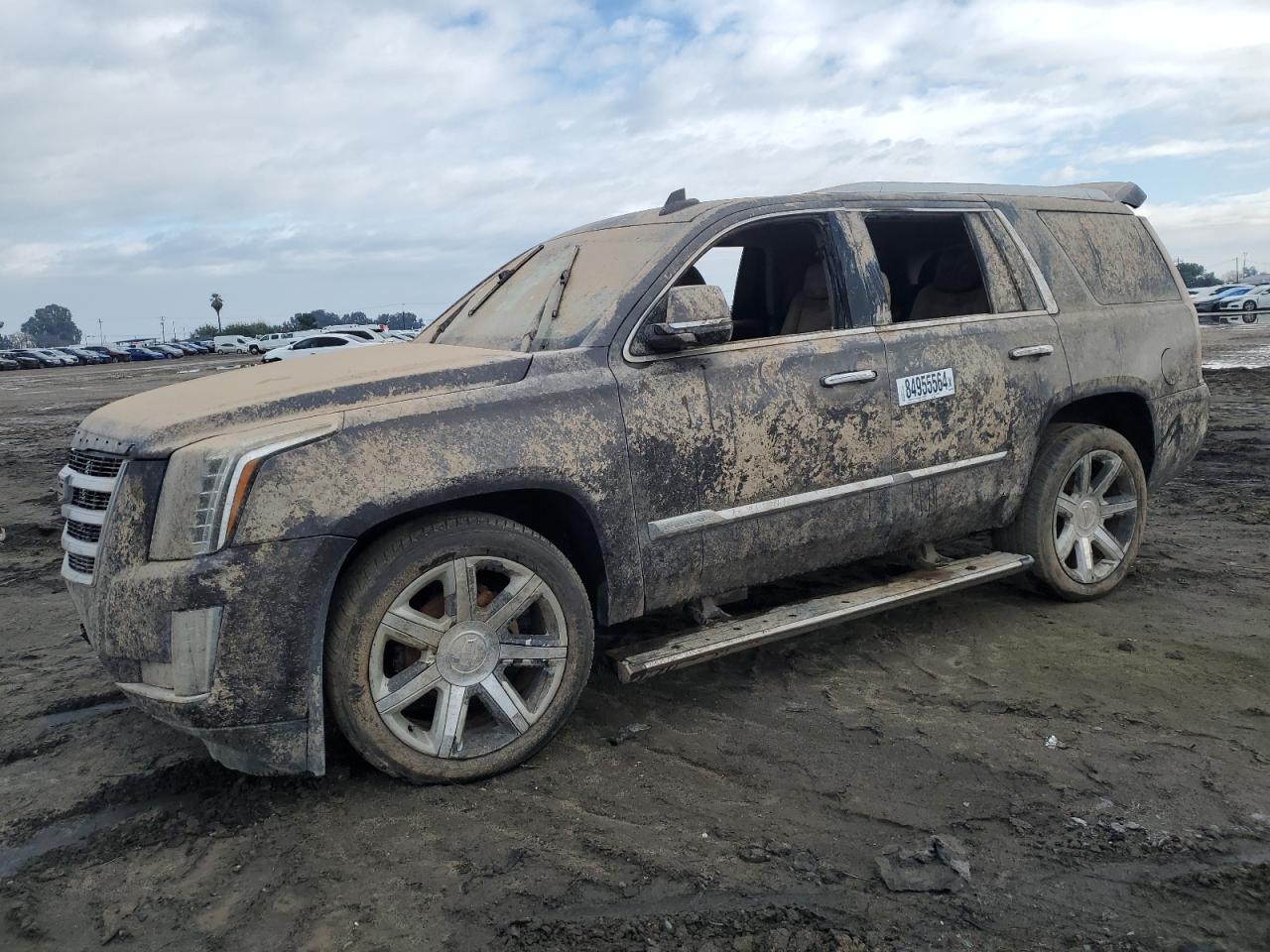 2016 Cadillac Escalade Premium للبيع في Fresno، CA - Water/Flood