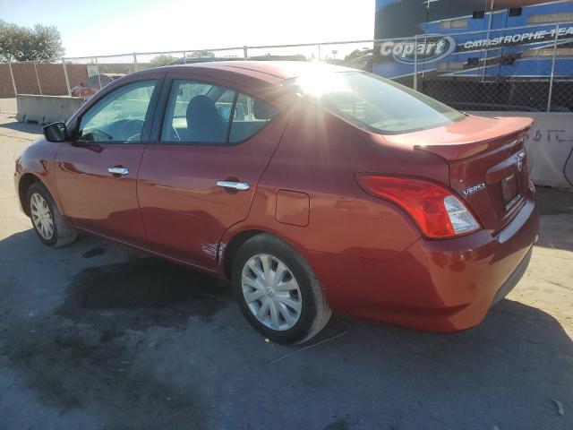  NISSAN VERSA 2017 Red