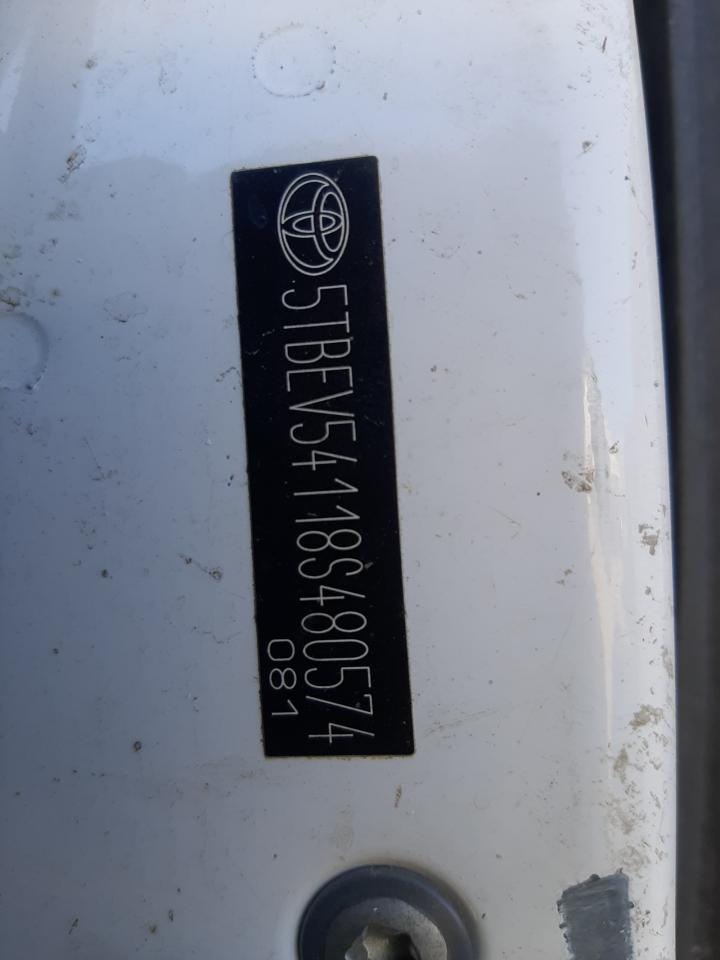 2008 Toyota Tundra Crewmax VIN: 5TBEV54118S480574 Lot: 77258554