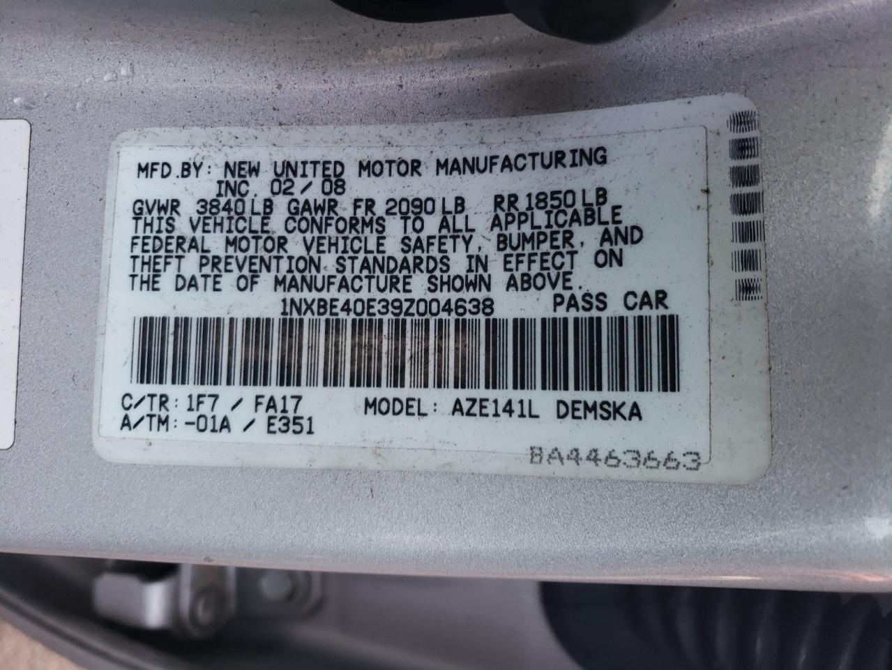 2009 Toyota Corolla - Image 12