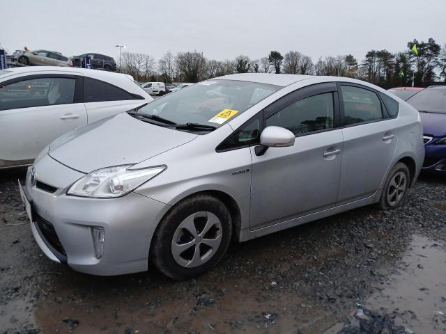 2015 TOYOTA PRIUS HYBR for sale at Copart WOLVERHAMPTON