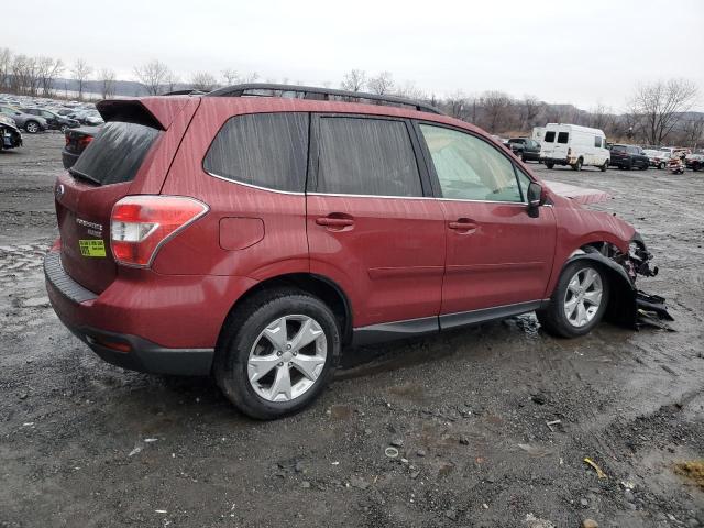  SUBARU FORESTER 2015 Бургунди