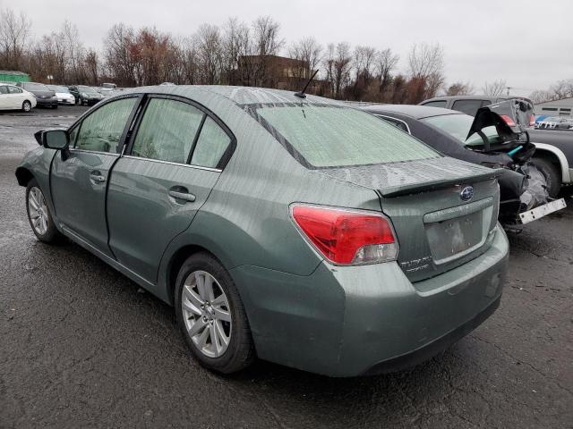  SUBARU IMPREZA 2015 Зеленый