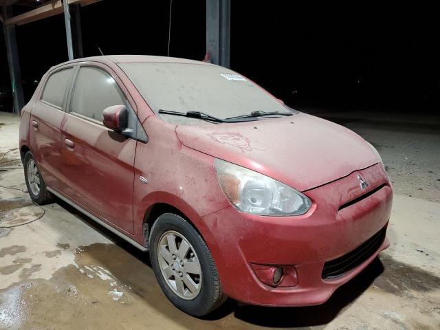  MITSUBISHI MIRAGE 2015 Czerwony