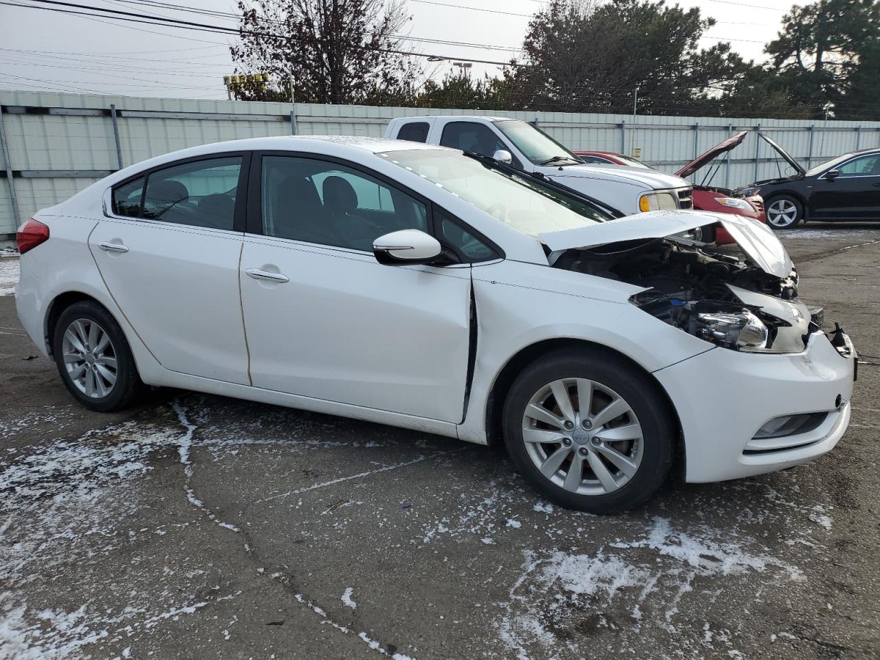 VIN KNAFX4A82E5162544 2014 KIA FORTE no.4