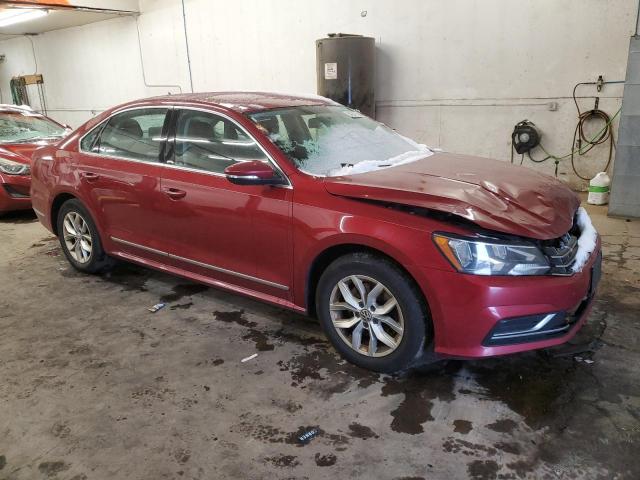  VOLKSWAGEN PASSAT 2016 Czerwony