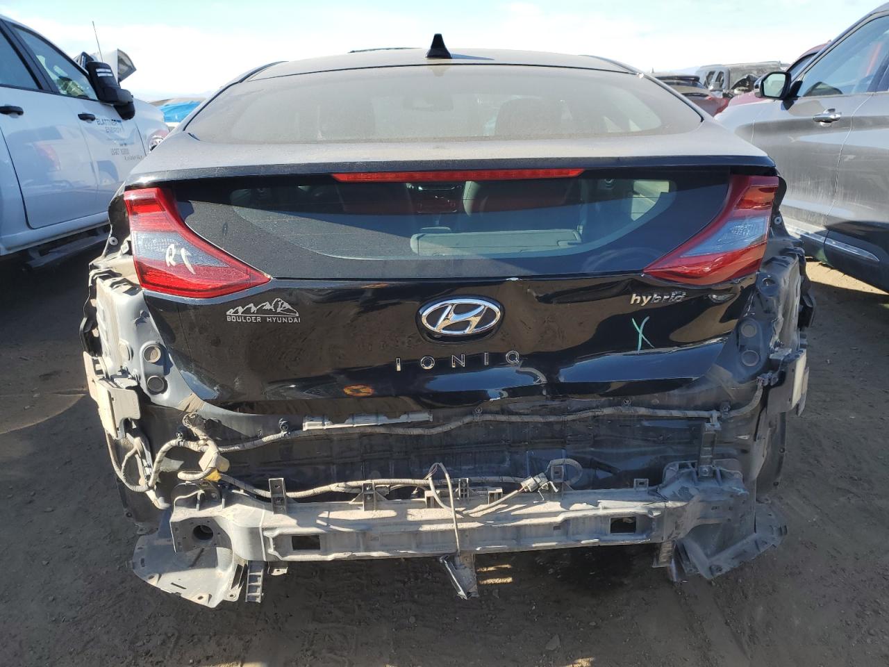 2017 Hyundai Ioniq Limited VIN: KMHC85LC1HU048874 Lot: 84248494