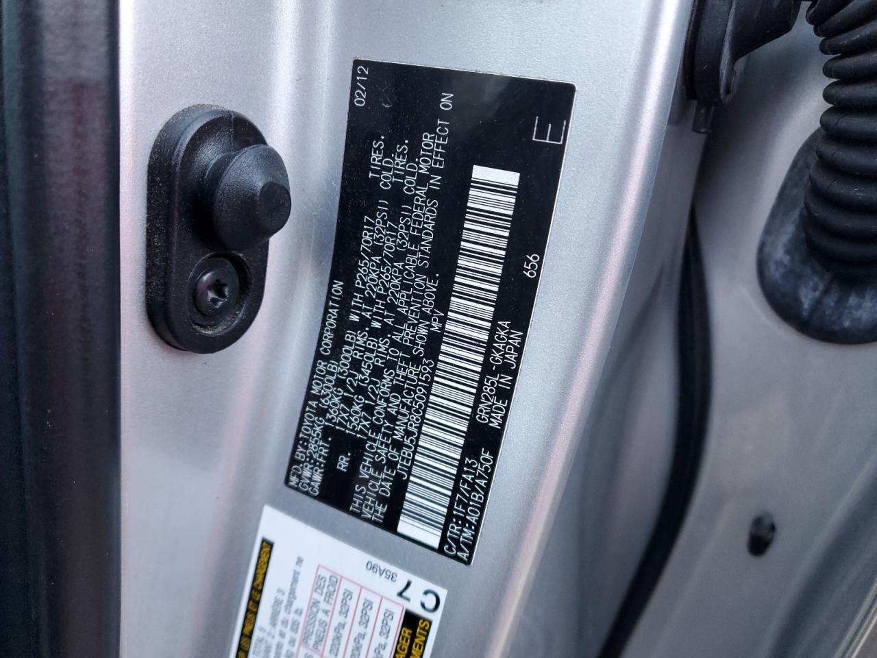 2012 Toyota 4Runner - Image 13