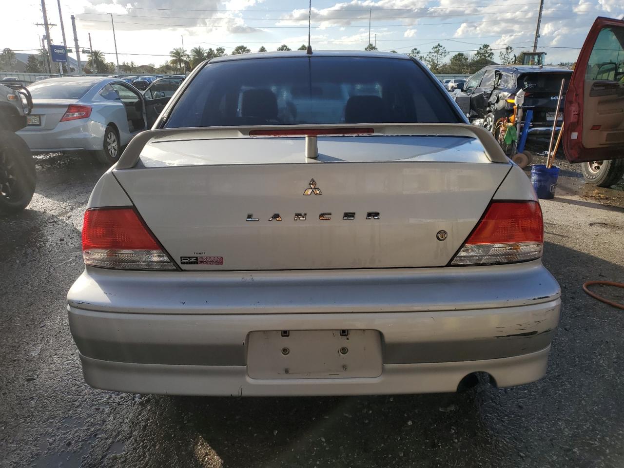 2003 Mitsubishi Lancer Oz Rally VIN: JA3AJ86E43U023179 Lot: 83979584