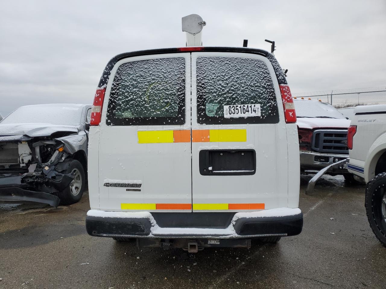 CHEVROLET EXPRESS 2013 VIN 1GCWGFCA9D1903762 zdjęcie 6