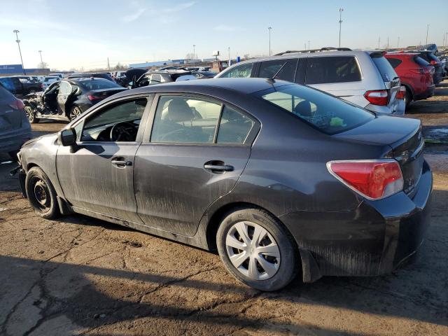 Sedans SUBARU IMPREZA 2014 Czarny