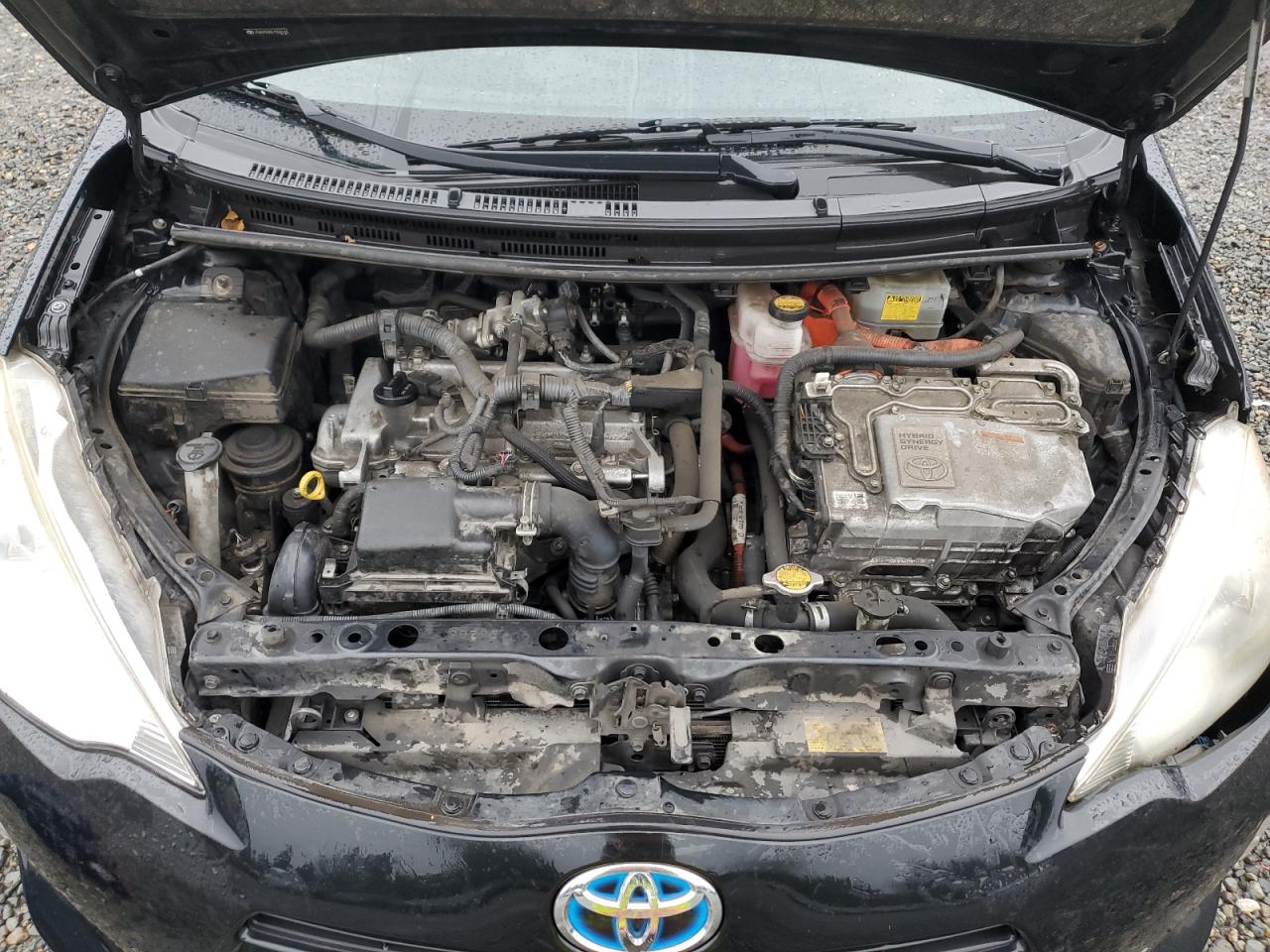 VIN JTDKDTB35E1558143 2014 TOYOTA PRIUS no.11