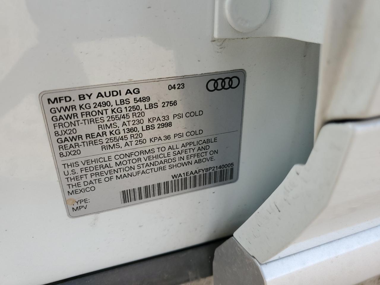 2023 Audi Q5 - Image 14