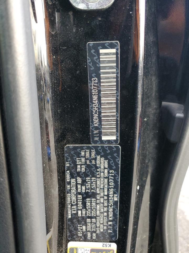 2022 Kia Carnival Ex VIN: KNDNC5H34N6107713 Lot: 83327024